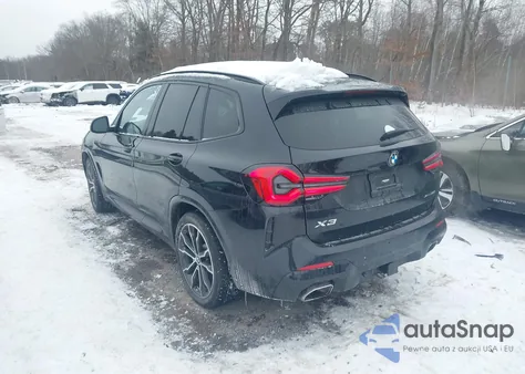 2022 BMW X3 xDrive30I from USA, damaged, VIN WBX57DP03NN165732